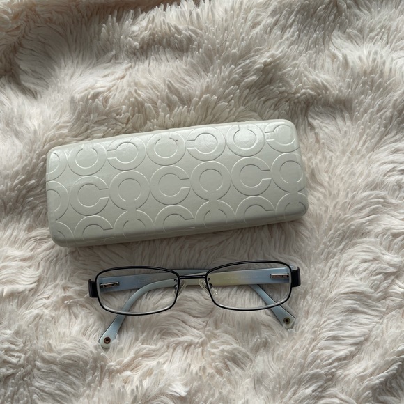 Authentic Coach rectangle prescription glasses. - Picture 6 of 8